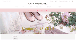 Desktop Screenshot of casarodriguez.eu